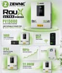 Ziewnic Roux Ultra Series IP54 10.5KW (PV15000) IP54 Solar Inverter
