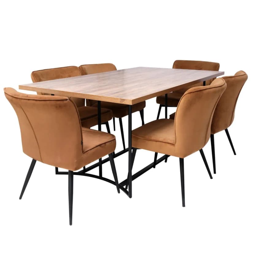 Gravel 6 Person Dining Table