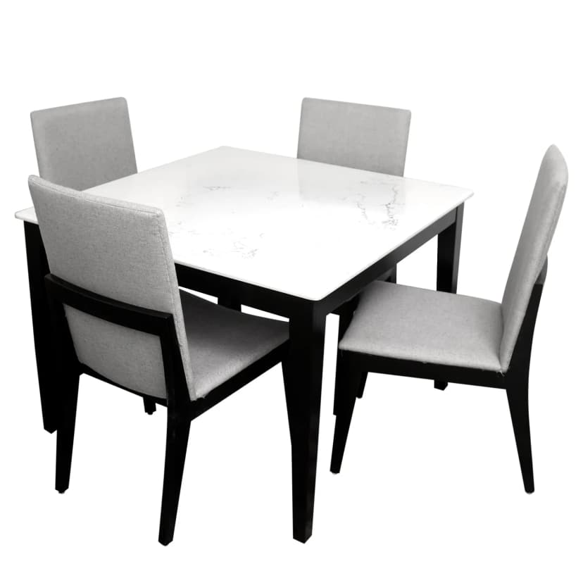 ALVA 4-Person Dining Table Set