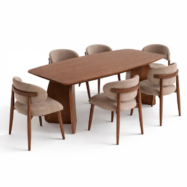 Haven 6 Person Dining Table