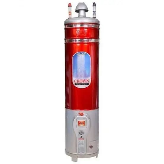Crown 15 Gallons Storage Geyser Gauge 12 x 16 Electric + Gas Geyser