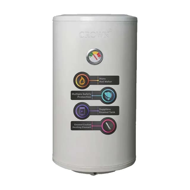 Crown EG-12G Electric Geyser 40 Litter Guage 12 x 16 Itli Element