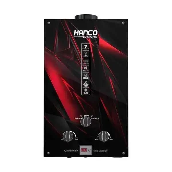 Hanco Model 7G2 Instant Water Heater 7 Liters (LPG Gas) Dual Ignition