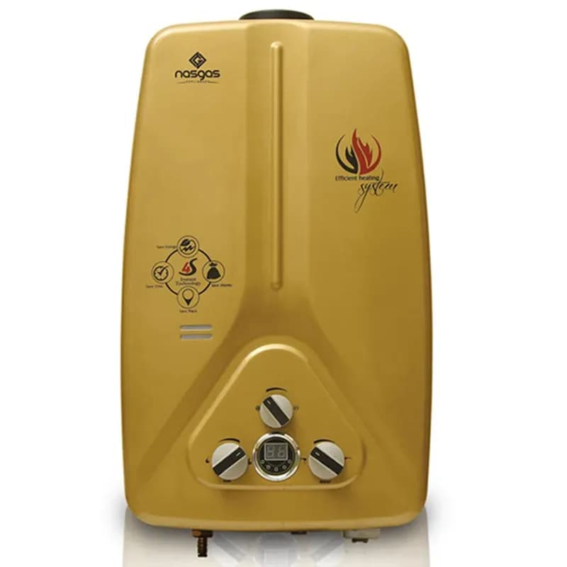 Nasgas DG-99 Gold LPG Gas Geyser 9 Litter Instant Water Heater