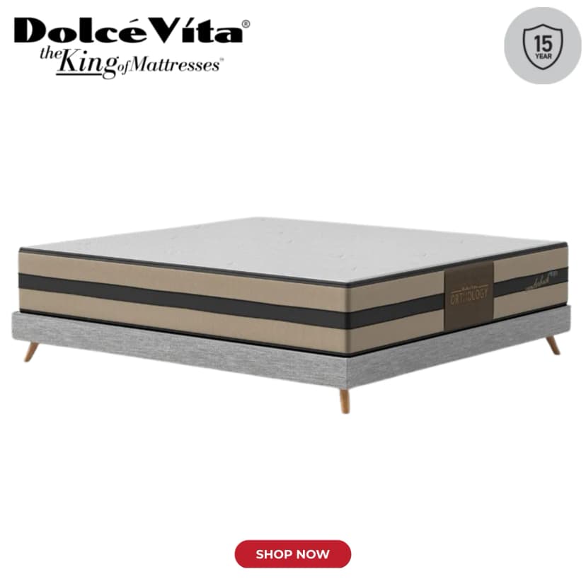 Dolce Vita Wonder Back E-Gel Pocket Spring Mattress | Urban Series | 15 Years Brand Warranty