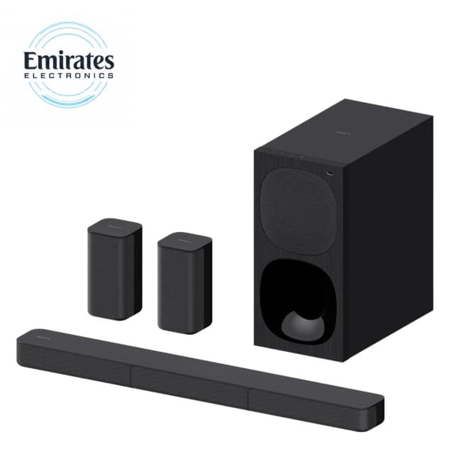 Sony S20R Sound Bar – 5.1ch Surround Sound System with Wireless Rear Speakers