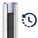 EcoStar Floor Standing Glass DC Inverter AC 2 Ton EF-24GL02S