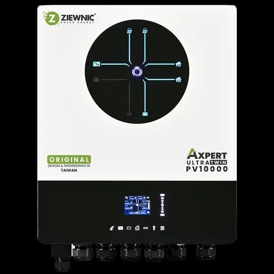 ZIEWNIC AXPERT ULTRA 8KW PV10000 Dual MPPT Hybrid Solar Inverter