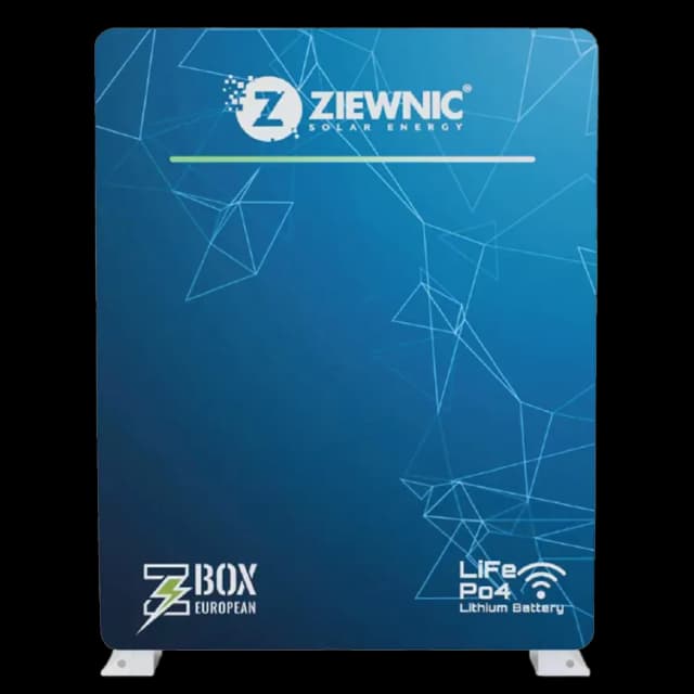 Ziewnic Z-BOX European 5.1KW (Lithium Battery) WALL STAND 100AH-51.2V