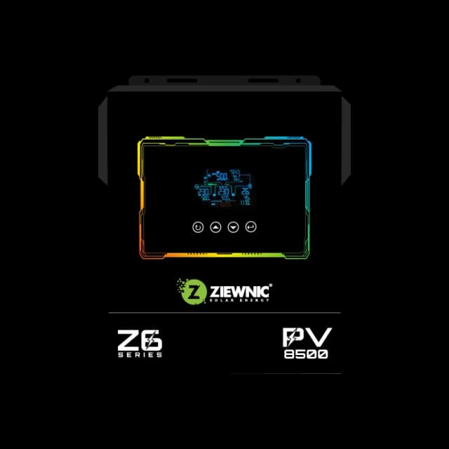 ZIEWNIC Z6 Grid Energy Storage Hybrid 7.0KVA 6G PV8500 Solar Inverter