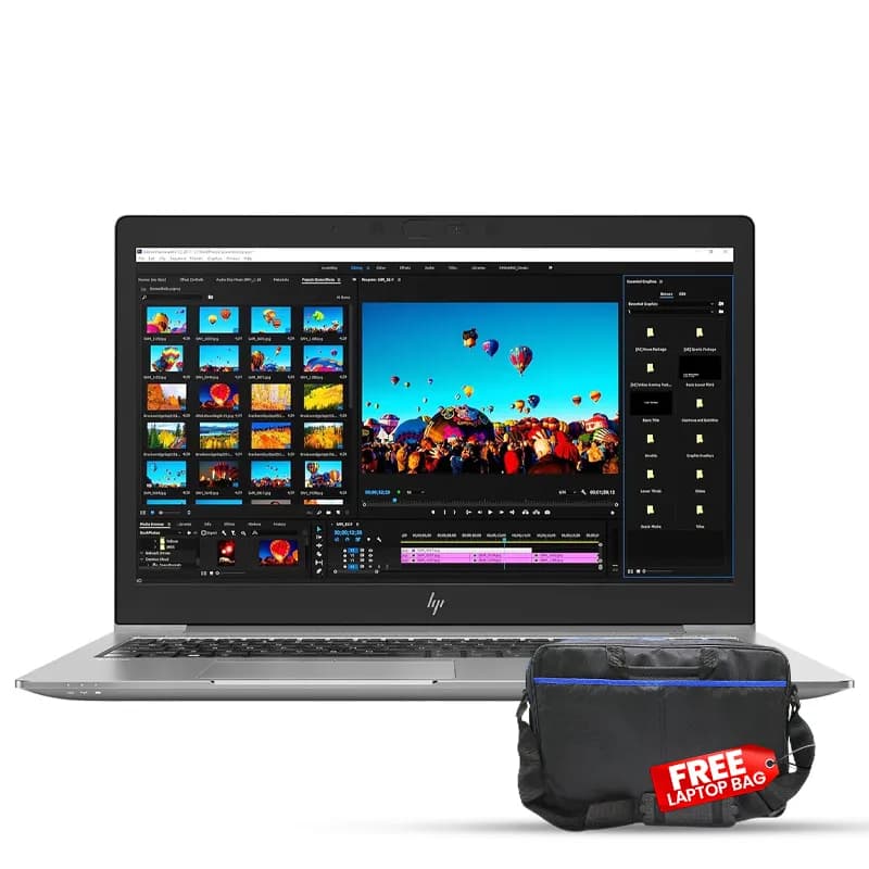 HP Zbook 14 G5 Core i5 8th Generation, 8GB & 256GB SSD |Like New Laptop with Free Laptop Bag